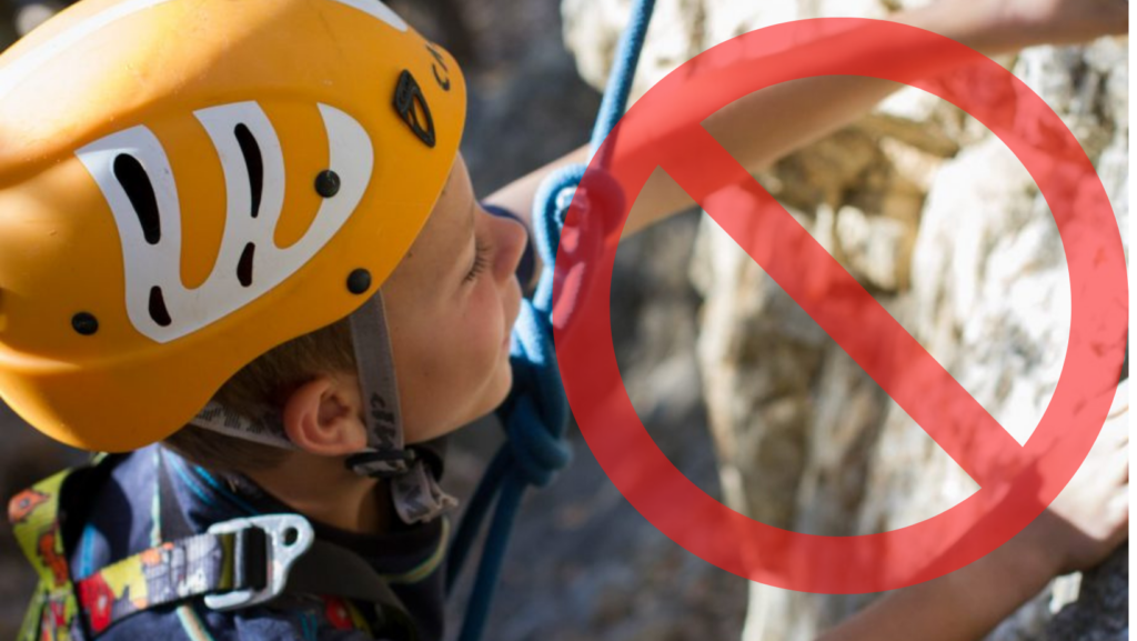 Bouldering for Toddlers and Kids