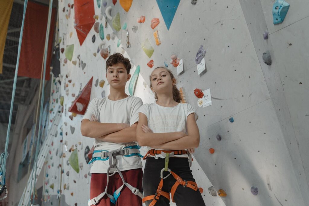 Psychological benefits of rock climbing for kid