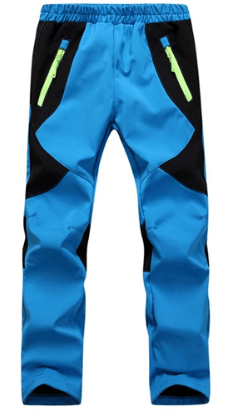 Youth Snow Pants Climbing Trousers For Boys and Girls