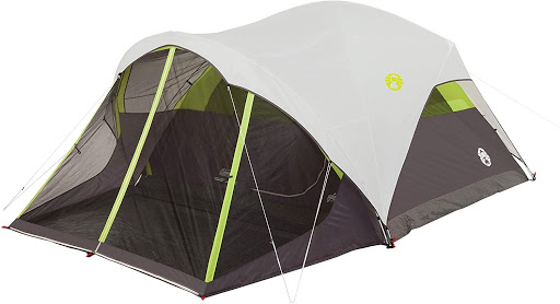 Coleman Steel Creek Fast Pitch Dome Tent with Screen Room 6 Person