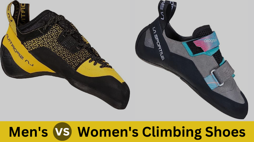 the Differences Between Men's and Women's Climbing Shoes